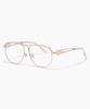 Likkeullou Rc Stainless Steel Veil Glasses Rose Gold