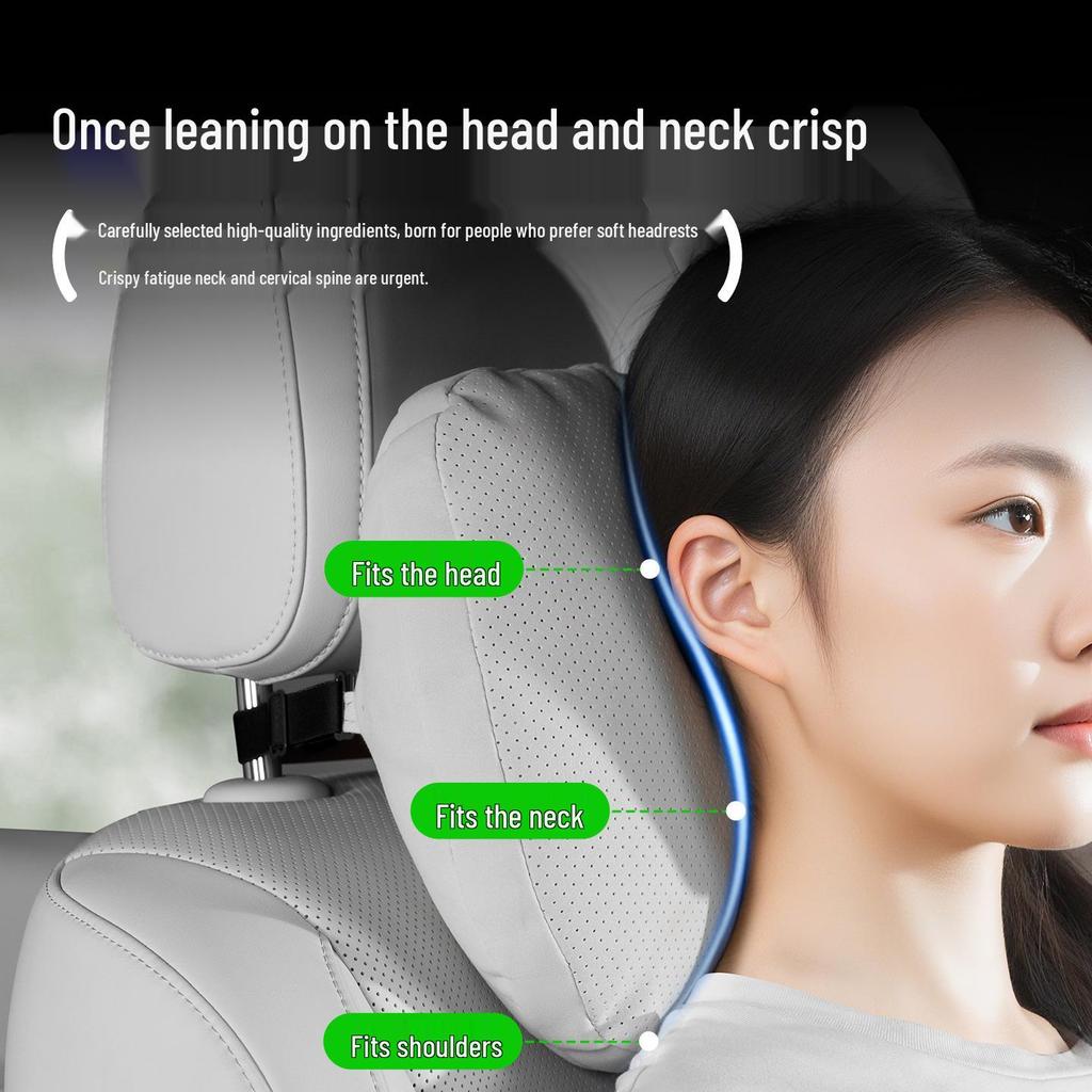 Ideal Car Headrest i6i8/L6L7L8L9: Universal Neck & Lumbar Support Cushion for All Seasons