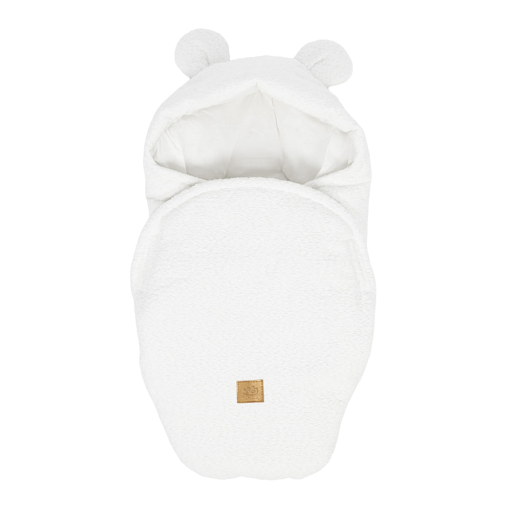 Baby Swaddle with Teddy Bear Ears – Boucle