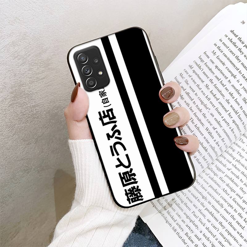 

Чехол для телефона Initial D Ae86 Tofu Decal для Samsung Galaxy A02 A12 A21 A22 A32 A41 A42 A51 A71 A72 Shell SamsungA72