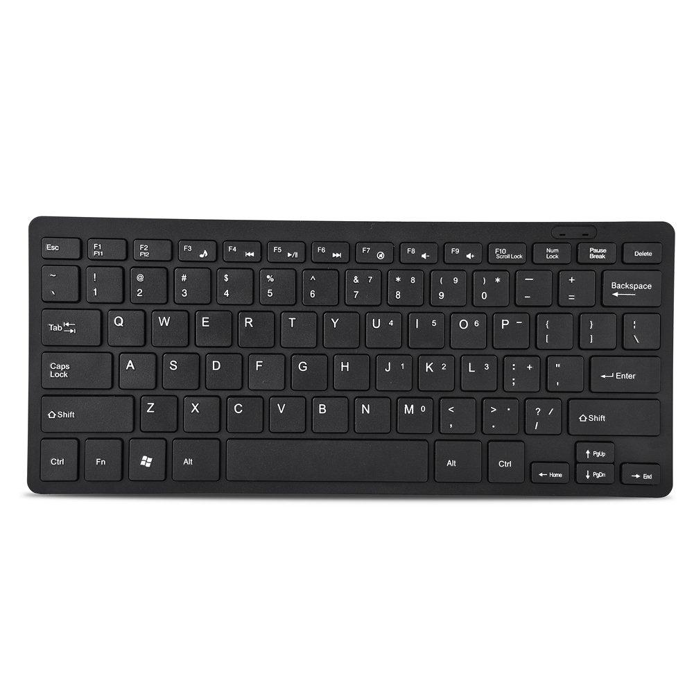 [Wired Keyboard] 78-Key Ultra-Slim Mini USB Wired Keyboard for Desktop PCs and Laptops, Ultra-Thin Keyboard with High Performance and Sensitivity