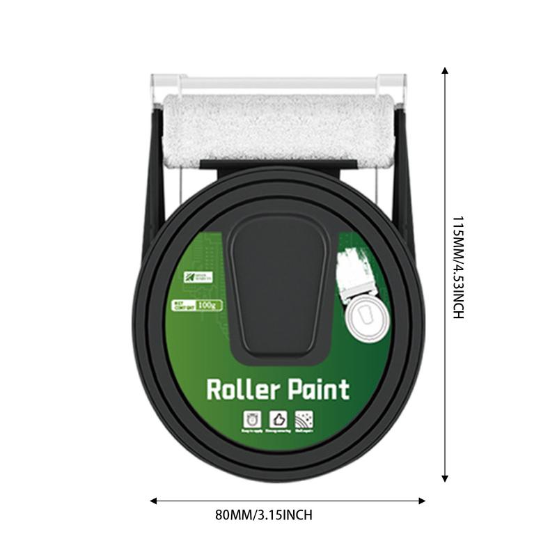 Small Roller Wall Patching Brush Wall Spackle Roller Small Roller Wall Paint Roller Spackle Wall Repair Roller Paint Brush Wall