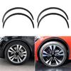 4Pcs Carbon Fiber Wheel Arch Protector Trim