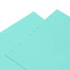 20pcs Binding Presentation Covers PP Plastic Frosted Waterproof Removable Paper Binding Covers for Documents