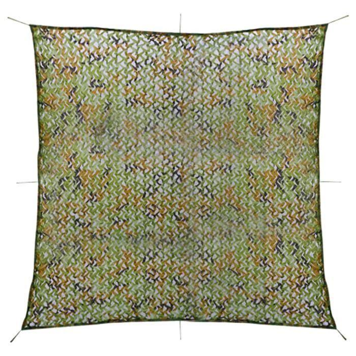 Filet de camouflage - VIDAXL - 5x5 m - Résistant à l'eau - Léger - Anti-UV