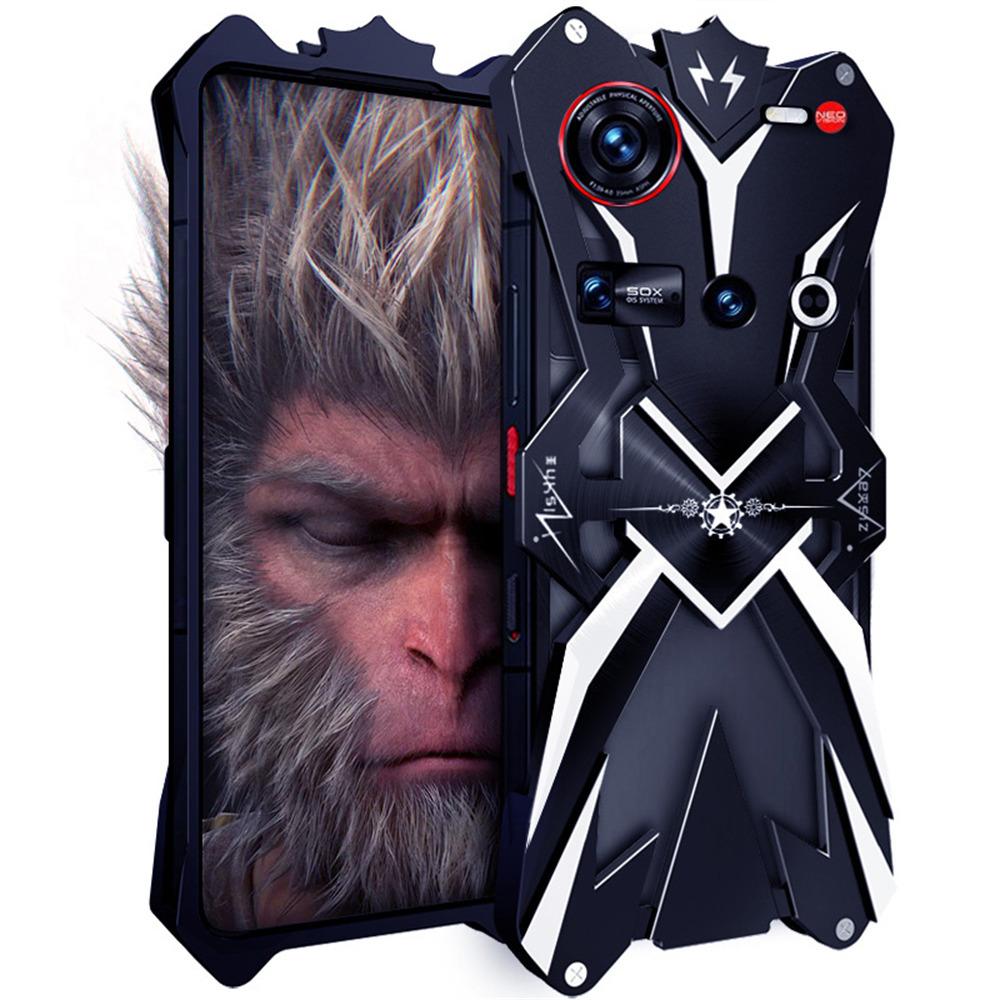 For ZTE nubia Z70 Ultra 5G Case Shockproof Aluminum Alloy Phone Back Cover