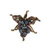 Medieval Orchid Corsage Retro Brooch Pin Heavy Industry Brooch Elegant French Niche Accessories