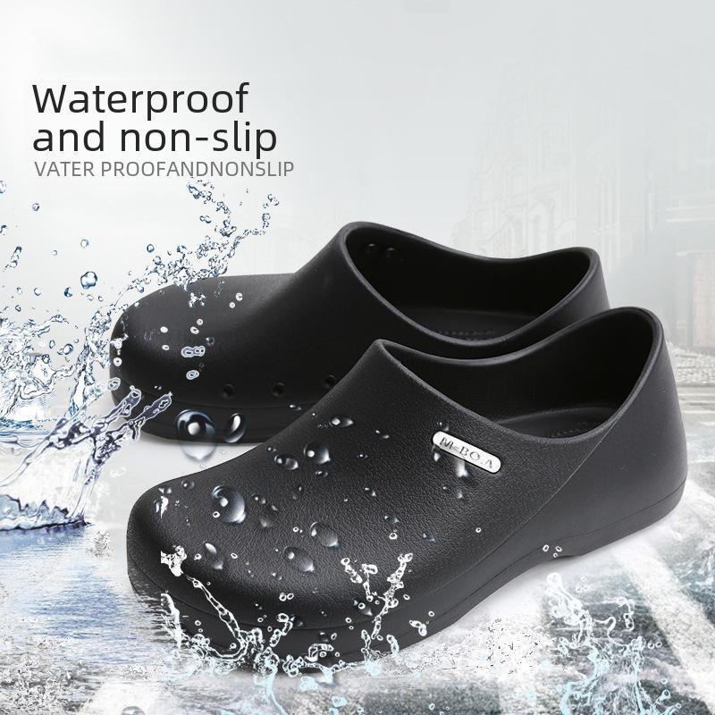 Plascia S122B Rutschfeste Wasserdichte Kochschuhe: Leichtes, ölbeständiges Küchenschuhwerk für Fachkräfte der Lebensmittelindustrie