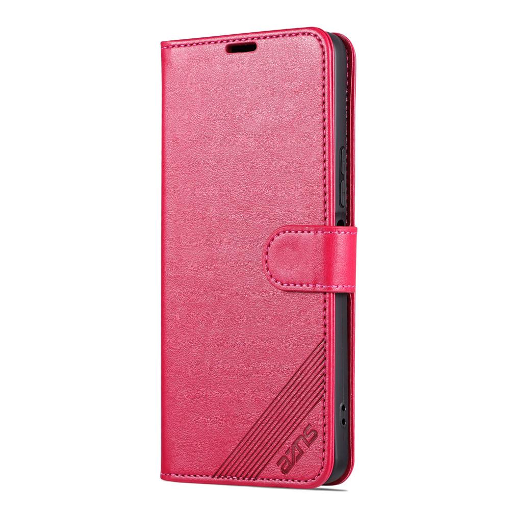 

Для Xiaomi 14 5G чехол-кошелек из искусственной кожи чехлы для телефонов с картами Мягкий TPU книжка-книжка для Xiaomi 14 протектор For Xiaomi 14 розы красного