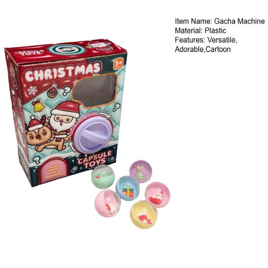 Automatic Claw Machine for Kids Mini Christmas Egg Dispenser Toy Creative