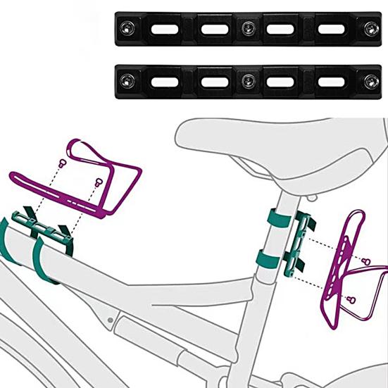 Bottle Cage Extender High Strength Easy Installation Fastener Buckle Reusable Bike Water Cup Holder Expander for Riding