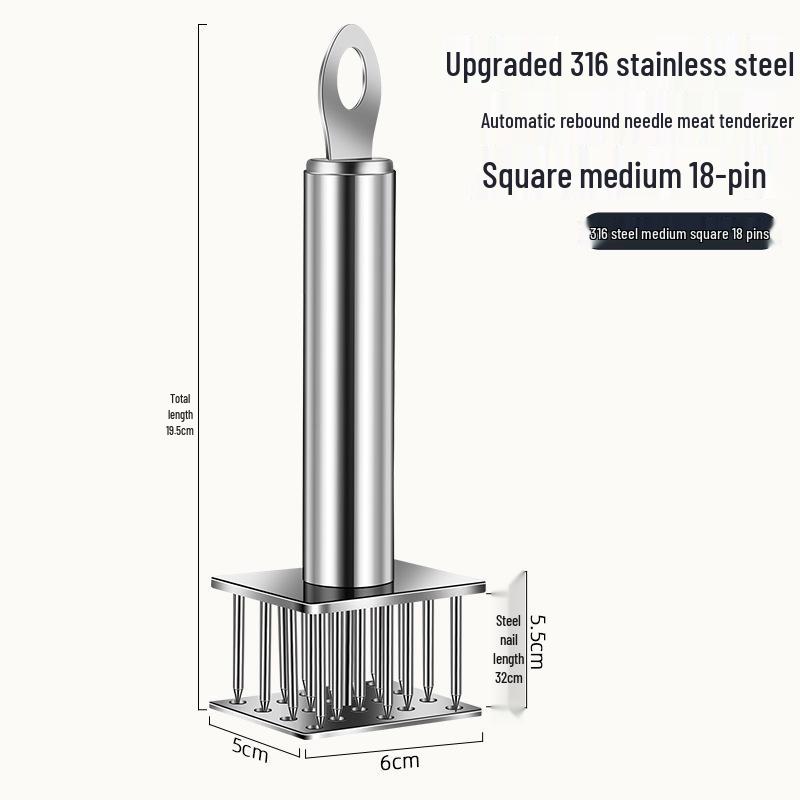 304 Edelstahl Fleischzartmacher Nadelwerkzeug