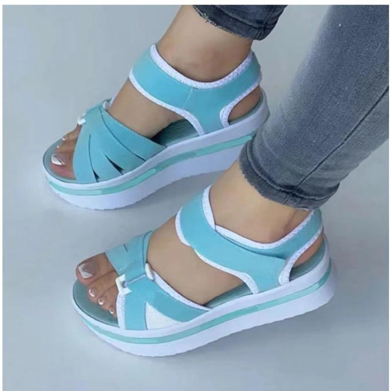 Summer Sandals Shoes Women Outdoor Walking Party Shoe Wedge Sandals Beach Footwear Sandal