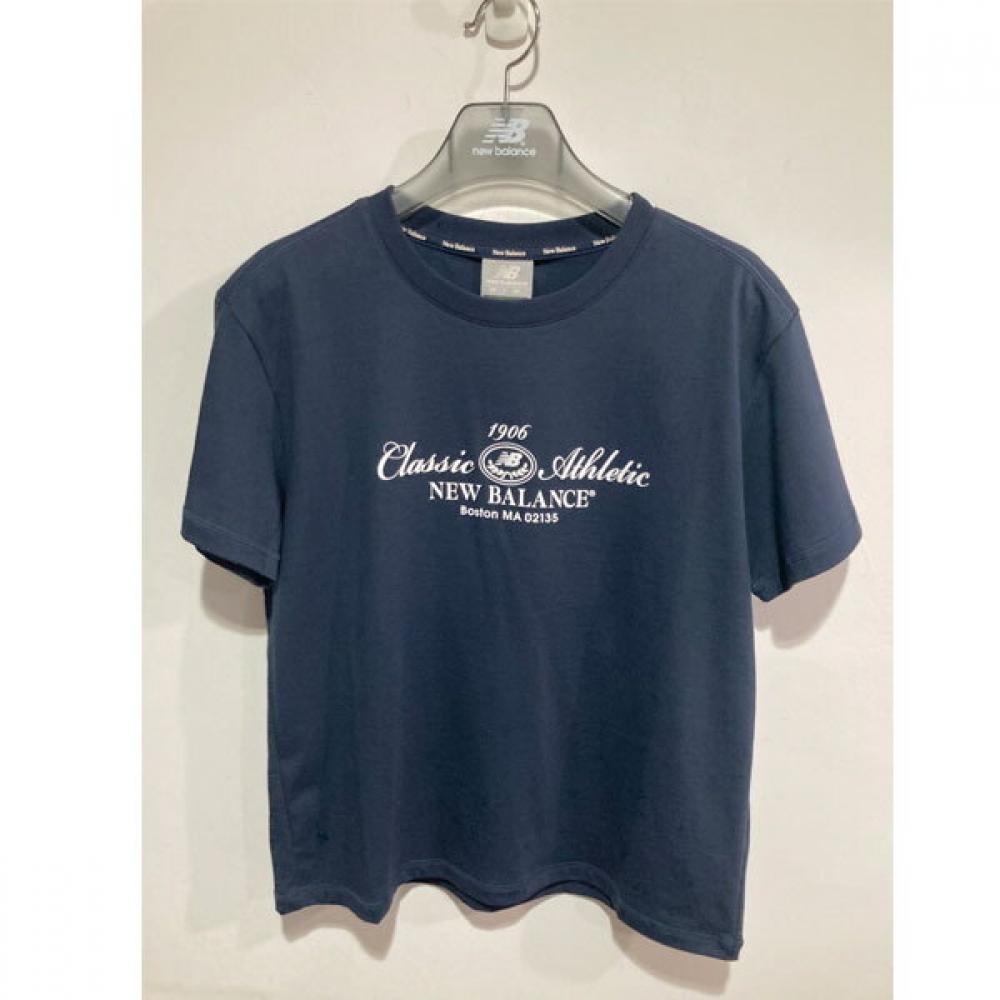 

NeW Balance W Heritage Short Sleeve Tee nbnef2W212 Navy (59)NAVY/90(M)