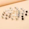 European Multi-Color Pearl Stud Earrings Set - Versatile & Stylish Women's Jewelry