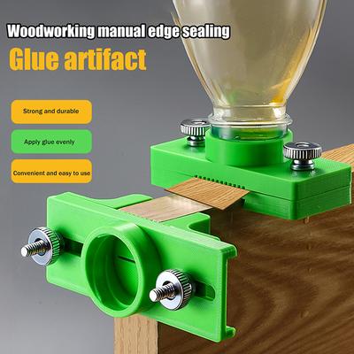 Woodworking Edge Banding Glue Applicator Tool Width Adjustable Applicator Precision Adhesive Applicator Glue Spreading Tools