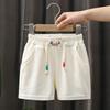 Summer Boys Shorts Candy Color Beach Shorts for Kids Casual Elastic Waist Children Short Pants Sport Clothing Outwear