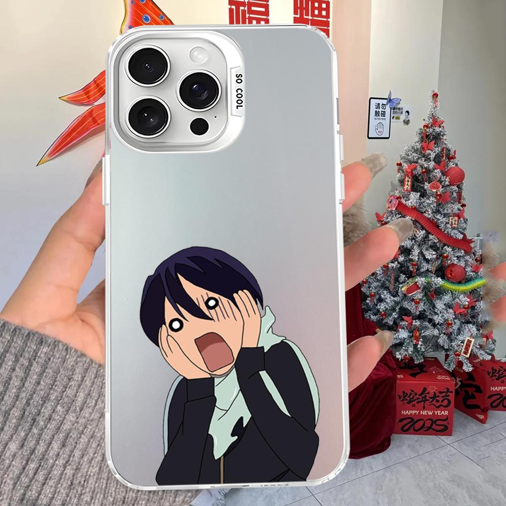 Japanese Yato Noragami Anime Art Phone Case For iPhone 16 15 14 13 12 11 Pro Max X XR XSMAX 8 7 Plus Matte Shockproof Back Cover