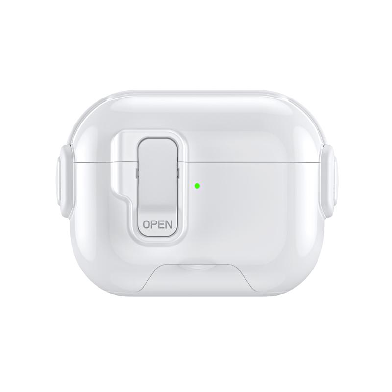 Music Fairy Magnetic Snap-On Automatic Lid Hidden Stand Earphone case Creative Design For Airpods 4 Pro 3 Pro 2/Pro