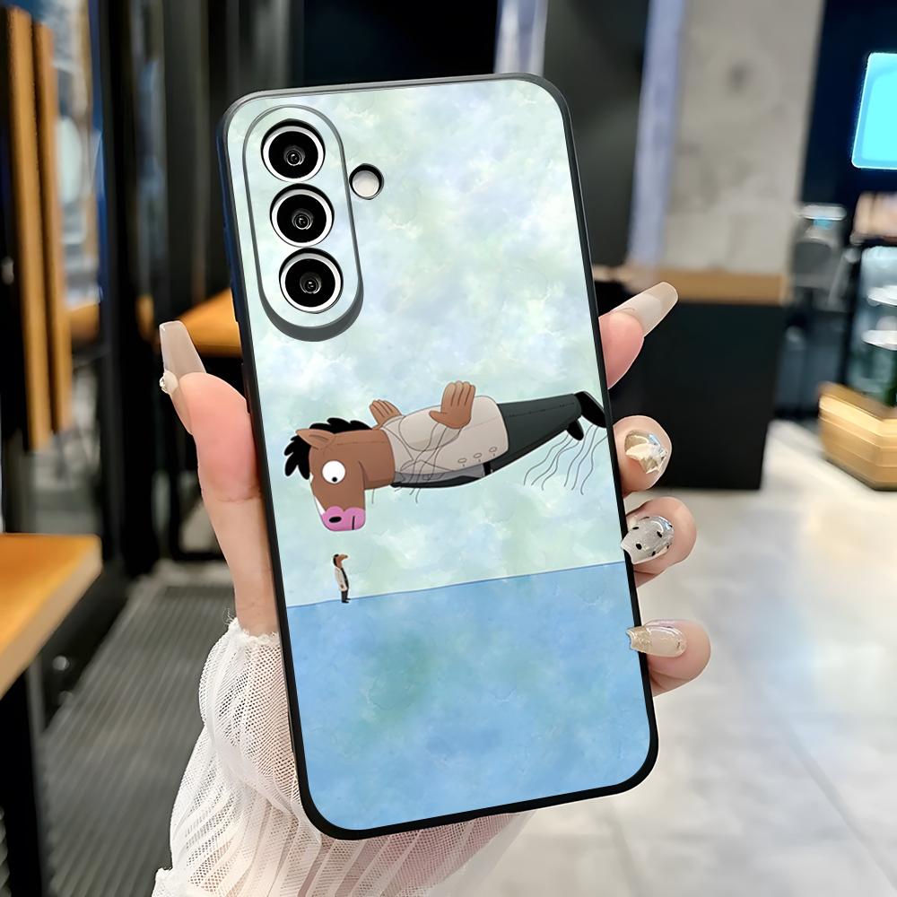 Cool B-Bojack H-Horseman Phone Case For Samsung A25 A13 A33 5G A54 A36 A35 A56 A52 A14 Shockproof Soft Cover