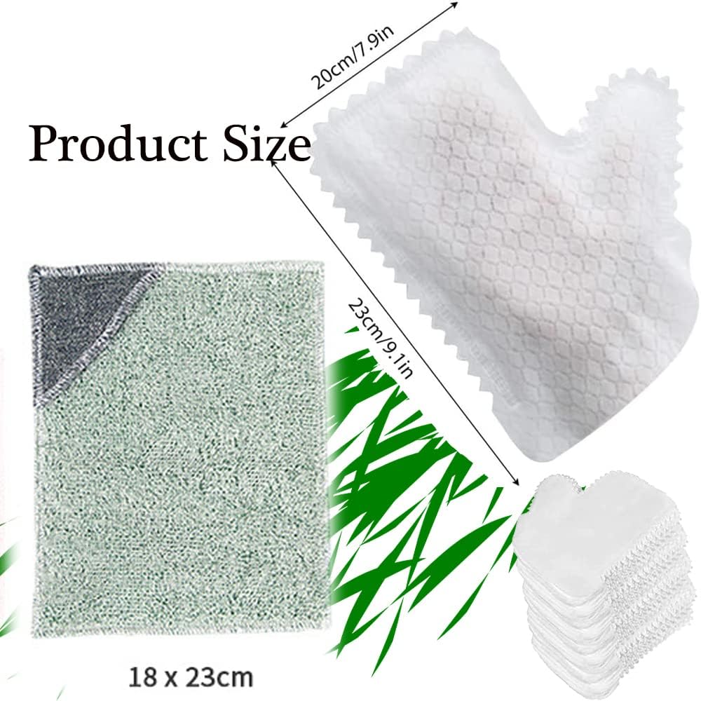 Disinfection Dust Removal Gloves, Washable Microfiber Cleaning Gloves, 20/40pcs Fish Scale Cleaning Duster Gloves for House Cleaning, Grabs and Locks