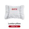 YNEPB1 Car Lumbar Back Support Headrest Neck Pillow Car Seat Cushion For Volkswagen VW GTI Passat Golf Tiguan Polo Scirocco Jetta