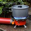 Outdoor Windproof Lotos Long Gas Tank Casette Stove for Camping Barbecue