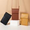 Damen Touchscreen PU-Leder Crossbody Handytasche - Klein, Einfach, Vertikaler Stil für den Sommer