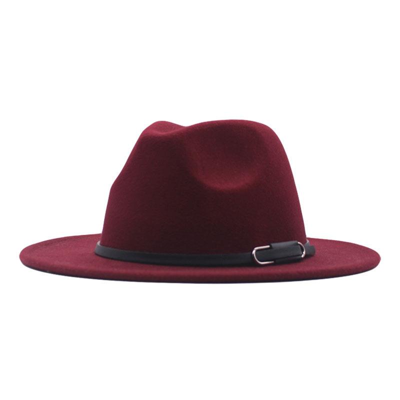 Hot-selling Top Hat, Ethnic Style Cow Label, Western Cowboy Top Hat, Rolled Brim, Retro Riding Hat, Woolen Felt Hat
