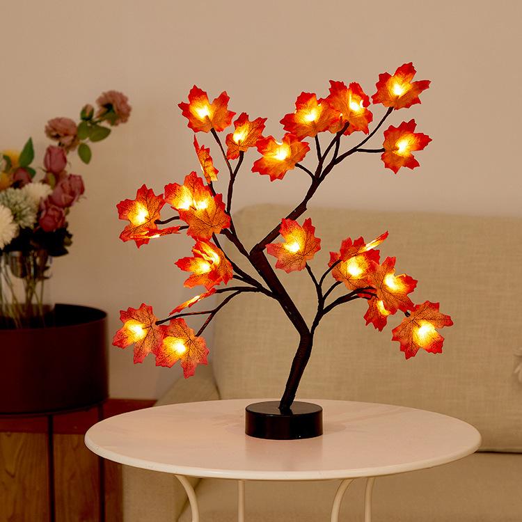 Cross-Border Hot Selling LED Tree Lights: Indoor Christmas Decorative and Birthday Gift Night Light Strip