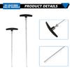 RV Waste Valve Tube Extension Kit 9"and 12" for Valterra/Camco Waste Valve | rv black tank handle RV Dump Valve Handle Replacement Set, RV Sewer Hose