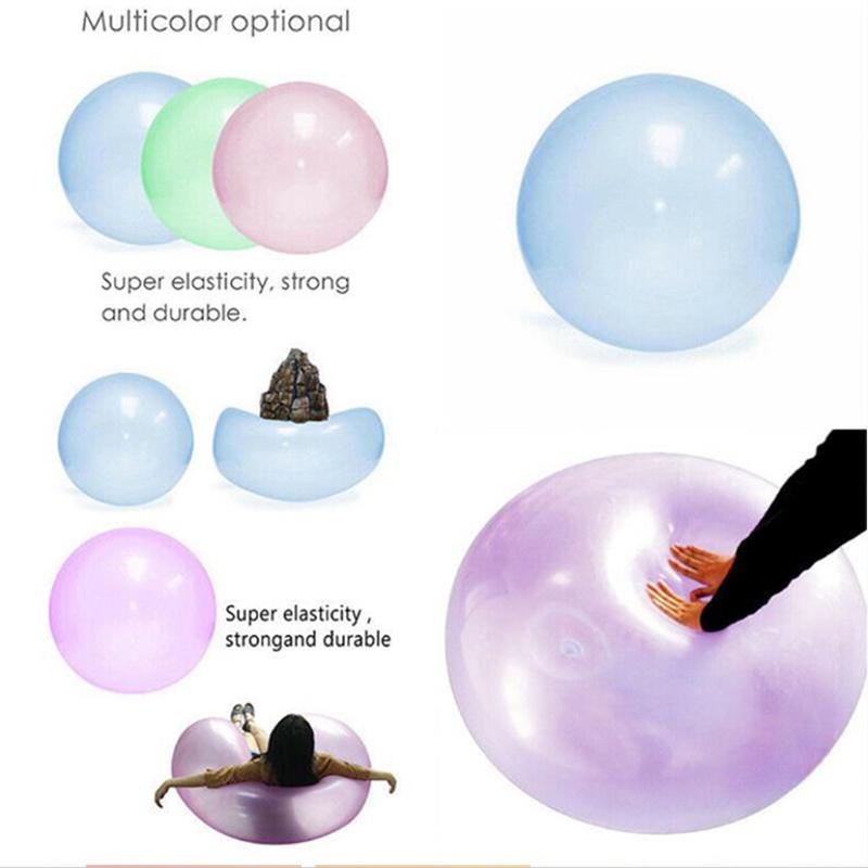 Colorful Super Magic Wubble Bubble Ball For Water Polo And Outdoor Play