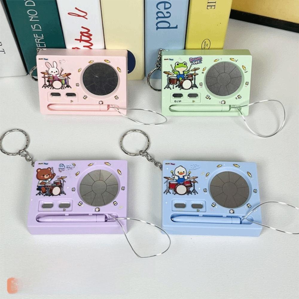 Lightweight Music Instrument Keychain Compact Portable Size Sound Fidget Pendant Holiday Gift