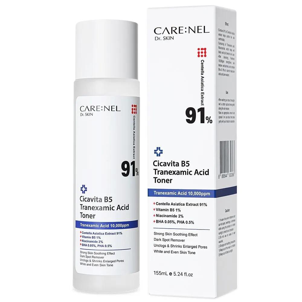 CARE:NEL Blemish + Soothing Care Cica 91%, Tranexamic Acid 1% Toner 155ml