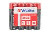 Verbatim 49501 Alkaline Batteries AA LR6 (4 pcs/Pack)