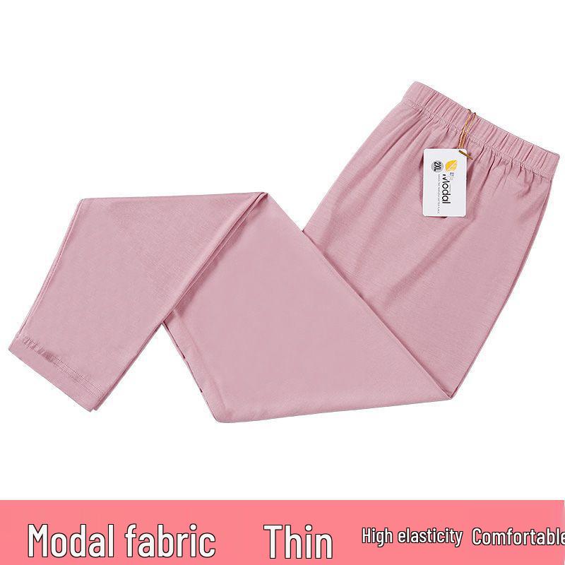 

Women s High-Waist Modal Slimming Pants: Plus Size, Elastic, Autumn Thin Inner Wear, Body-Shaping Trousers. 2XL (120-140 lbs)