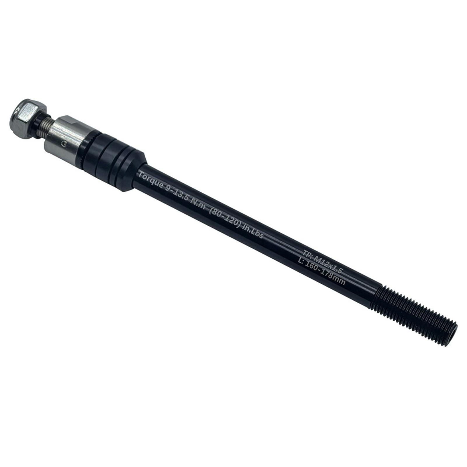 

12mm Thru Axles for Bike Trainers P1.0/1.5/1.75 Thru Axles Adapter for Rear Wheel Attachments Trainer Easy to Install