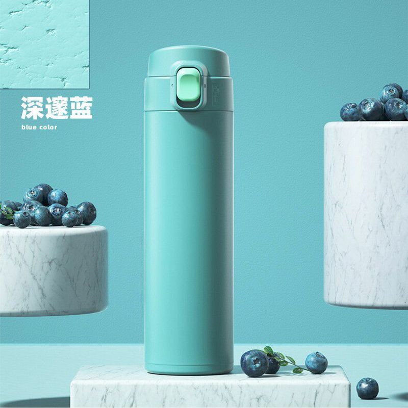 2025 New Model Large-Capacity Thermos Cup for Women, High-End Style for Men, Stainless Steel Water Cup for Students, Men's Cup for Brewing Tea