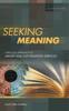 Libro Seeking Meaning : A Process Approach To Library and Information Services