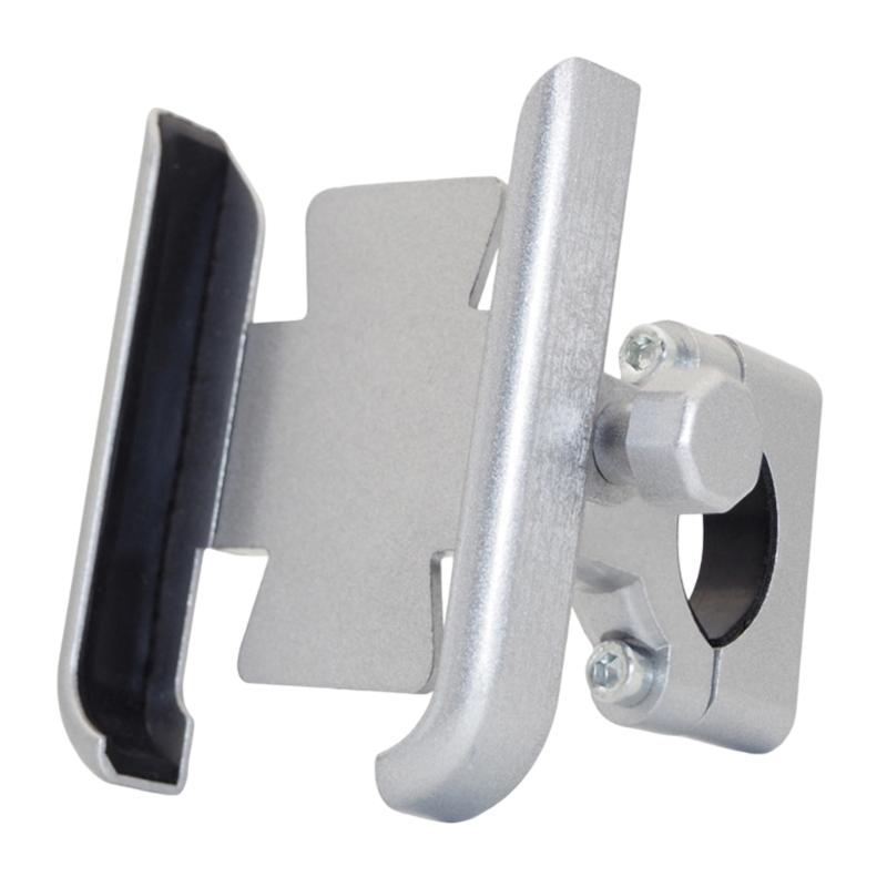Aluminum Phone Holder With Secure Locking Mechanism 360 Adjustable Vibration Proof Designs Rack for Motorcycle Bike