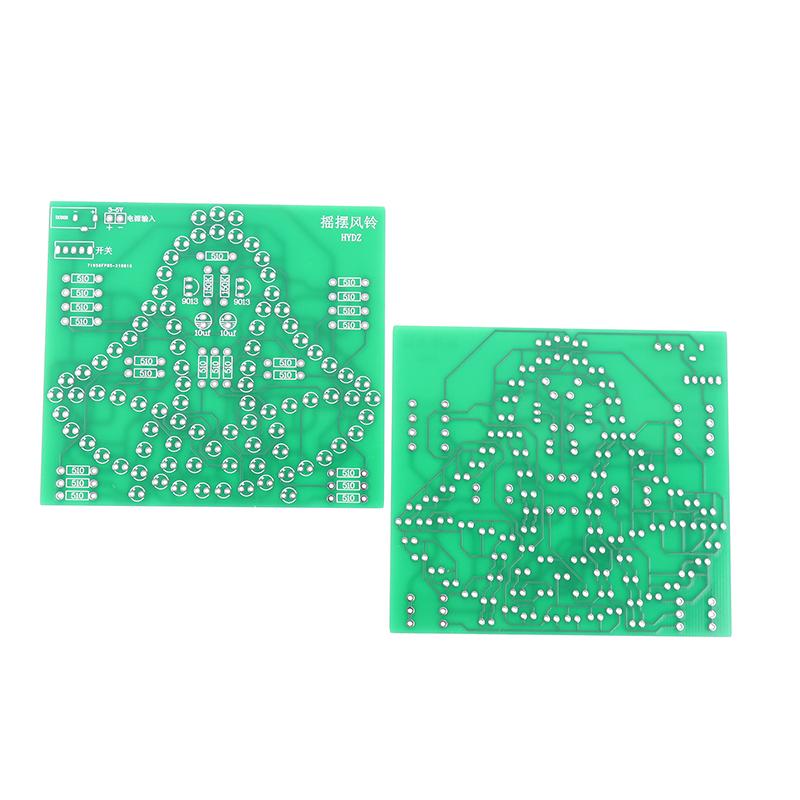 Laboratory Swing Bells Diy Windbell Fun Soldering Electronic Swing Bells Wind Chime Leds Flashing Light Dc Learning Kit