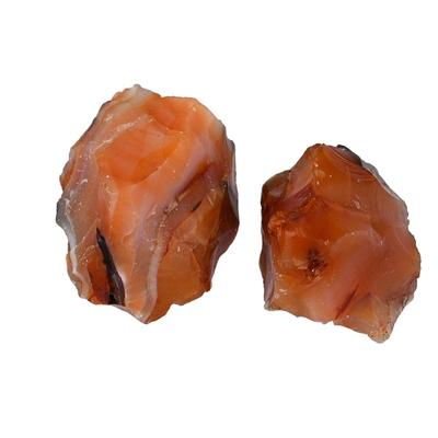 Pedra áspera de cura de cristal cornalina, cristais naturais brutos para manifestação, meditação e pedra preciosa de cura Reiki áspera.