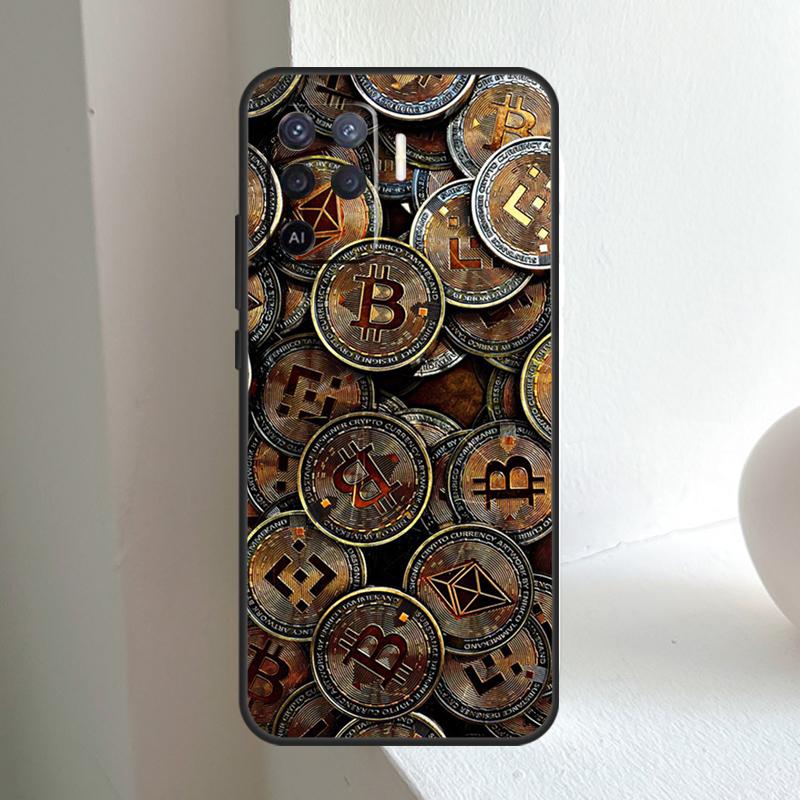 Bitcoin BTC For OPPO A96 A76 A16 A5 A6 Pro A15 A17 A57 A18 A38 A58 A78 A98 A54 A74 A94 A40 A60 A80 Case