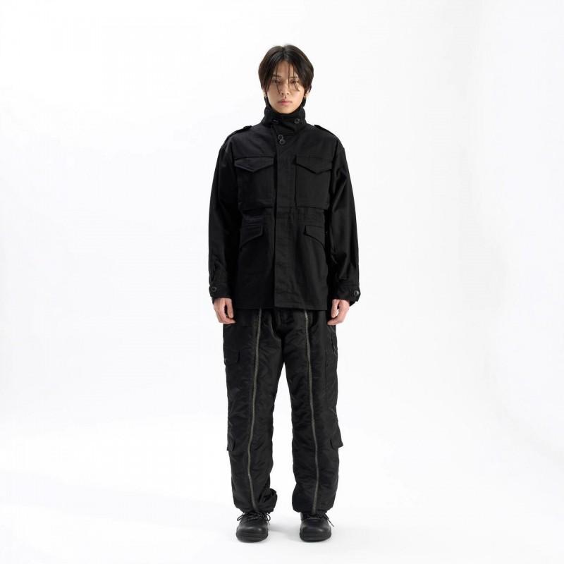 Mens Outdoor Field Coat Multi-Pocket Solid Color Casual Jacket Daily Wear