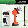 Multifunctional Handheld Electric Hoe, Cordless Lithium Garden Tiller, Portable Weeding & Soil Loosening Cultivator for Backyard Flower Beds