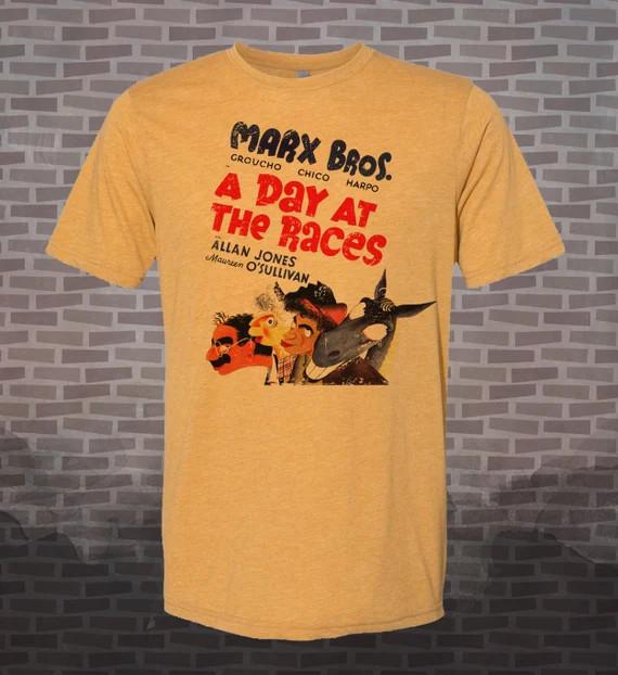 A Day at the Races Marx Brothers T-Shirt Unisex Cotton Tee All Sizes LI1358 Unisex T-Shirt XXXXL