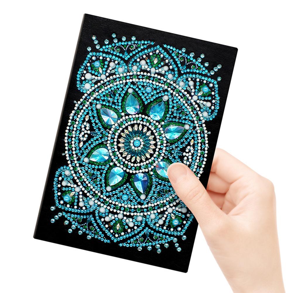 Notebook DIY Mandala Special Shaped Embroidery Cross Stitch Diary Book
