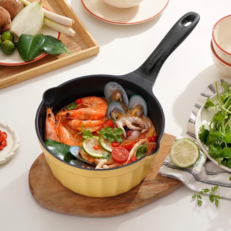 Buydeem 20cm Non-Stick Multi-Purpose Saucepan