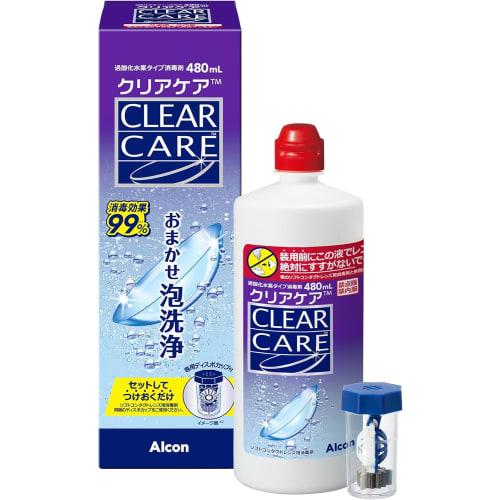

Alcon ClearCare AO Sept Contact Lens Cleaning Solution (480ml) for Soft Contact Lenses (Set of 5) with Lens Case