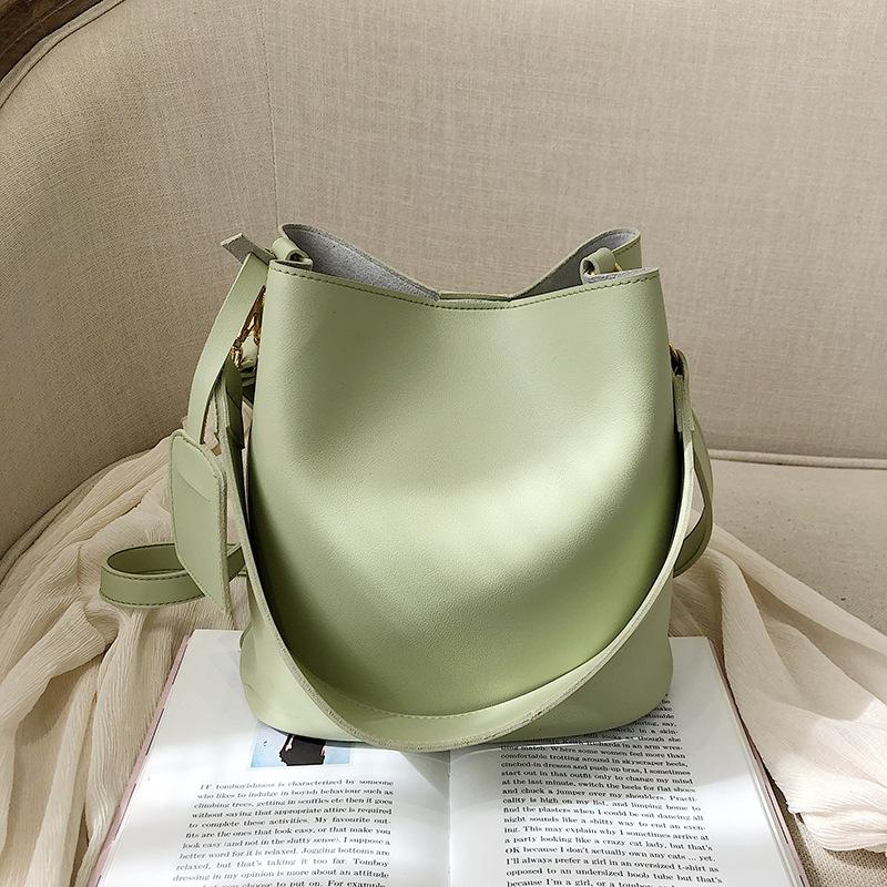 Bags for Women's Fashion Vintage Large Capacity Handbags Luxury Female Simple Bucket Crossbody Shoulder Bag Autumn New